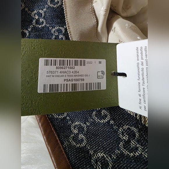 ❌SOLD❌ 💙 Gucci Denim Bucket Hat 💙 - Picture 9 of 16